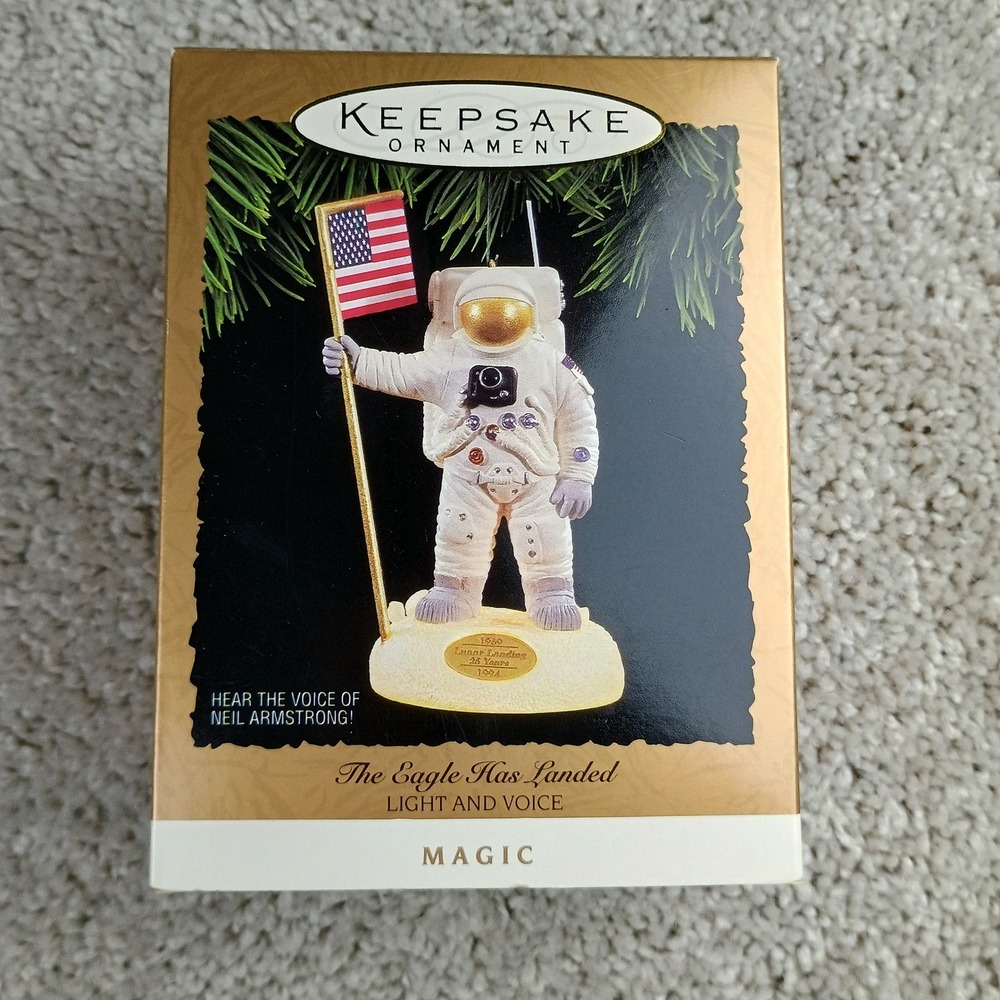 Hallmark Keepsake 1994 The Eagle Has Landed Moon Landing Astronaut Ornament